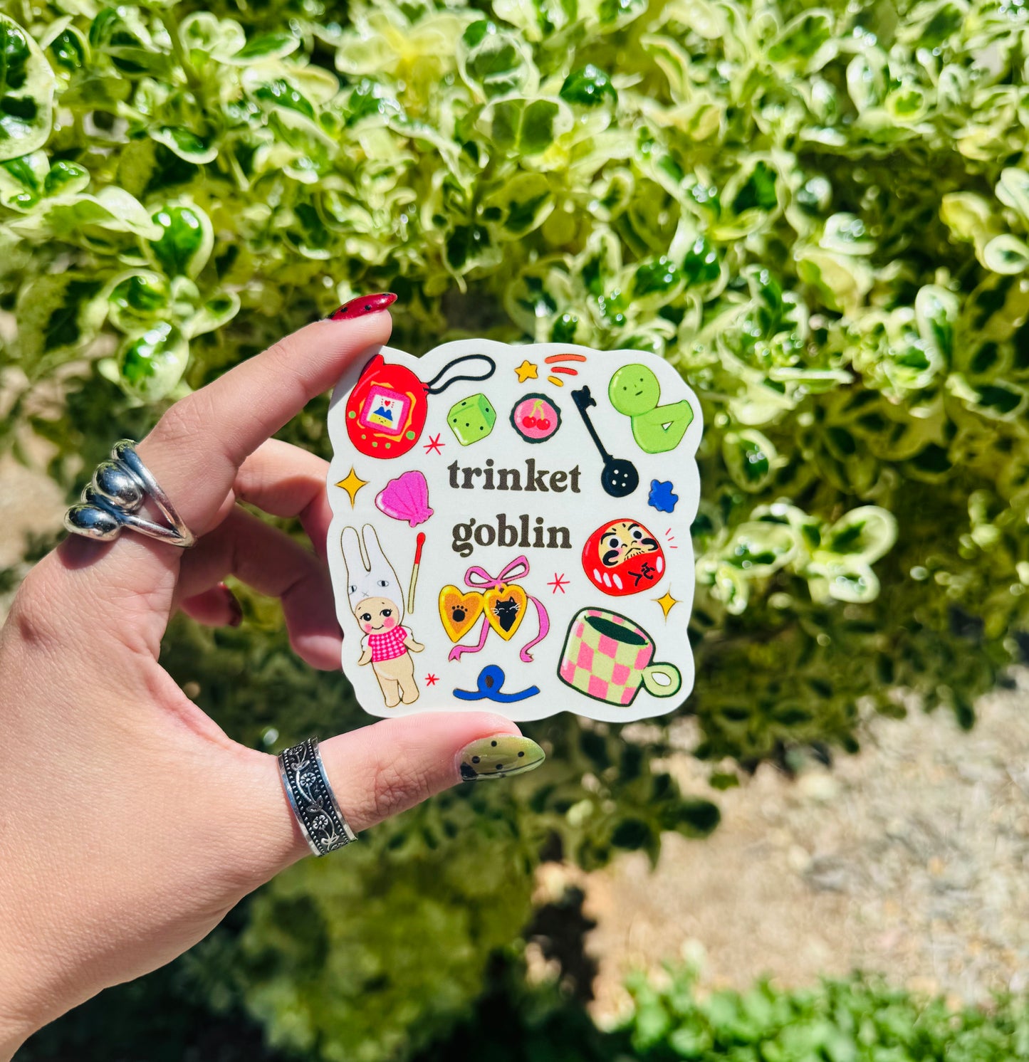 Trinket Goblin Sticker