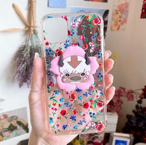 Appa Poppy Phone Grip Collaboration w/ Moon.Rose.Cafe