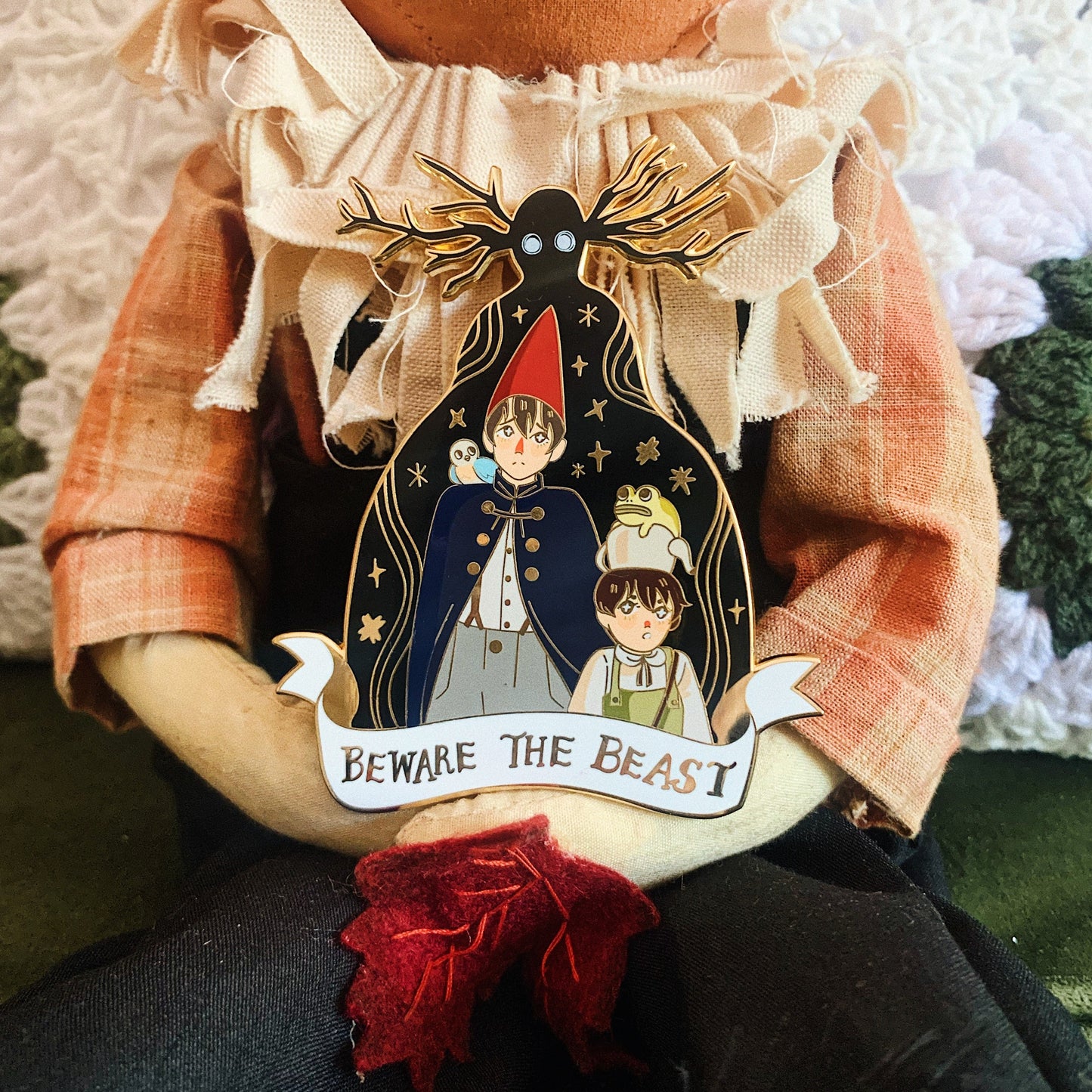Beware the Beast 🎃 Enamel Pin