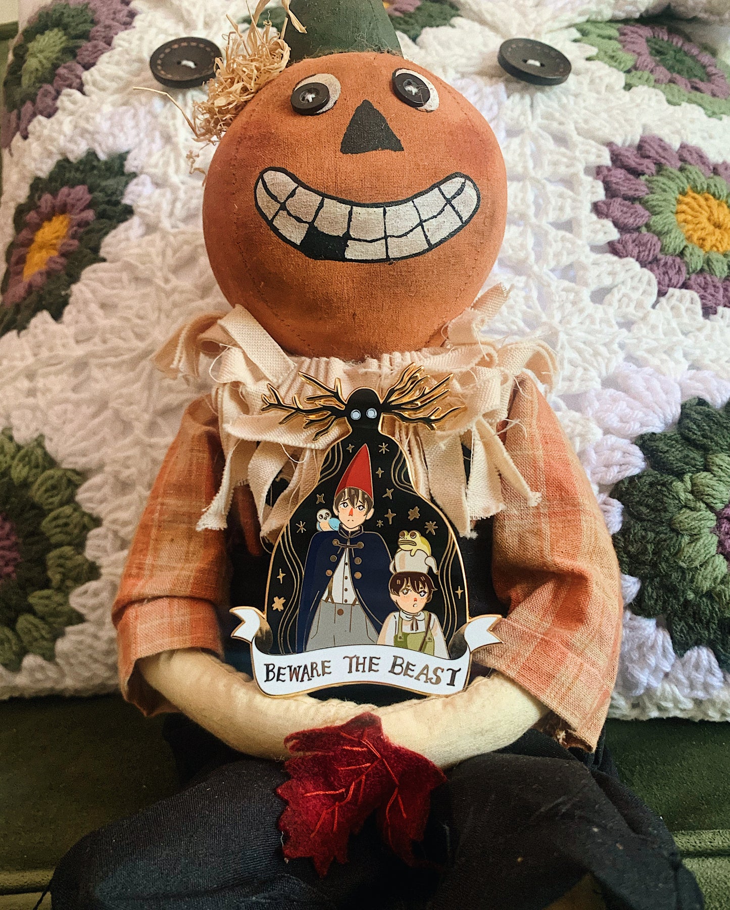 Beware the Beast 🎃 Enamel Pin