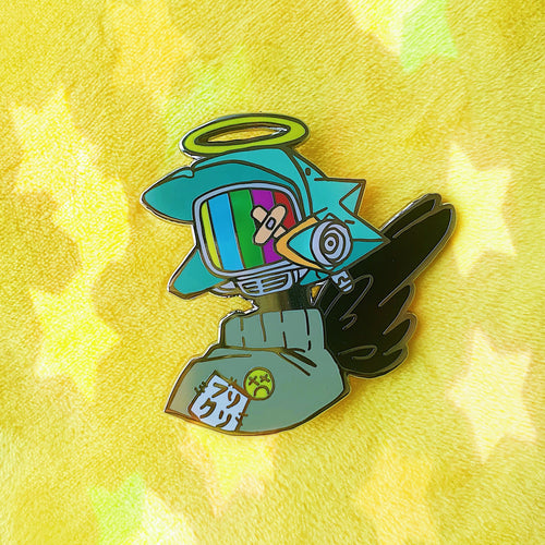 Angel Robot Boy FLCL Canti Enamel Pin