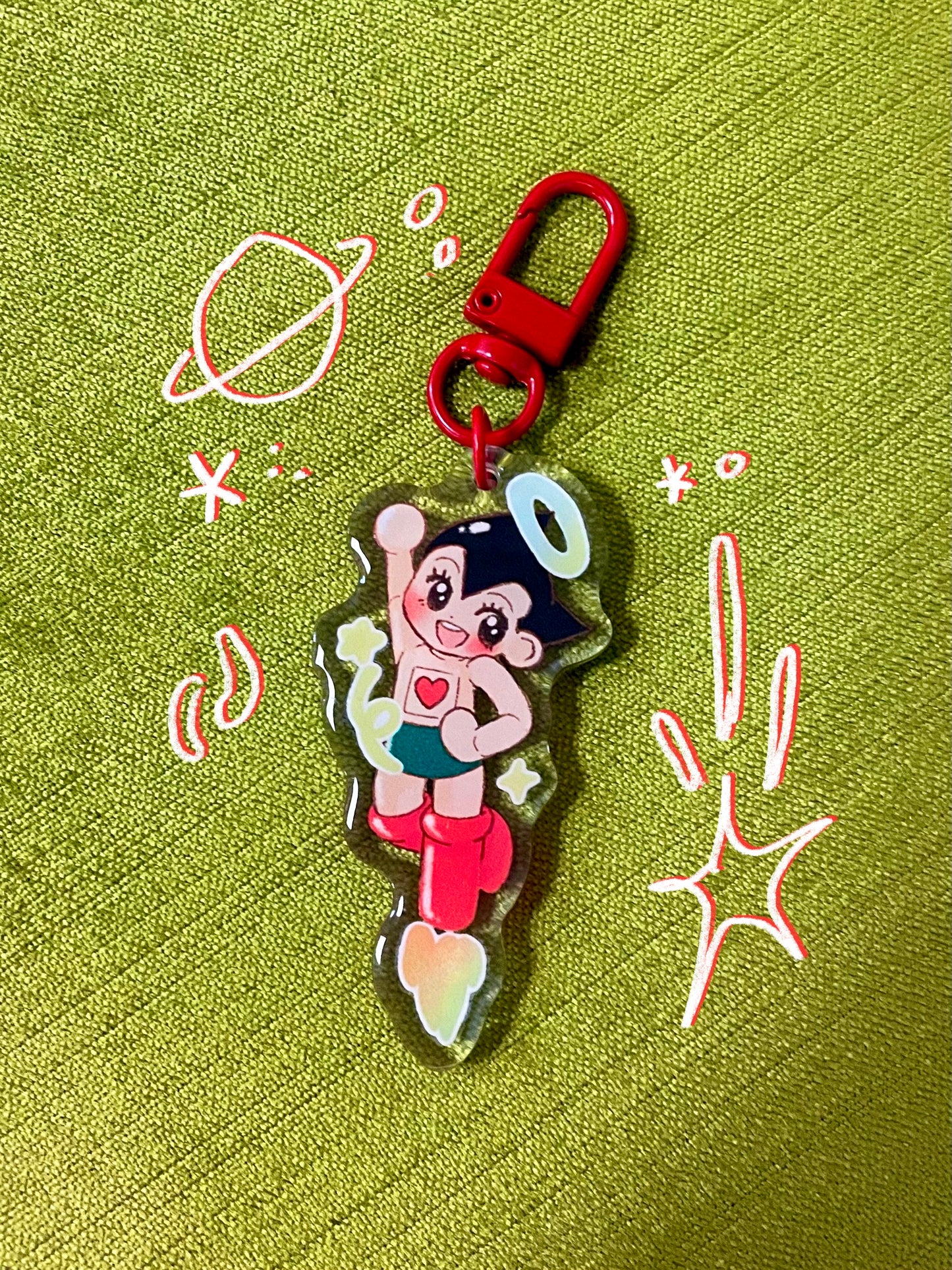 Mighty Atom Keychain