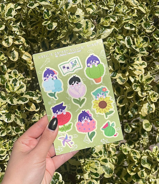 Basil's Garden Sticker Sheet