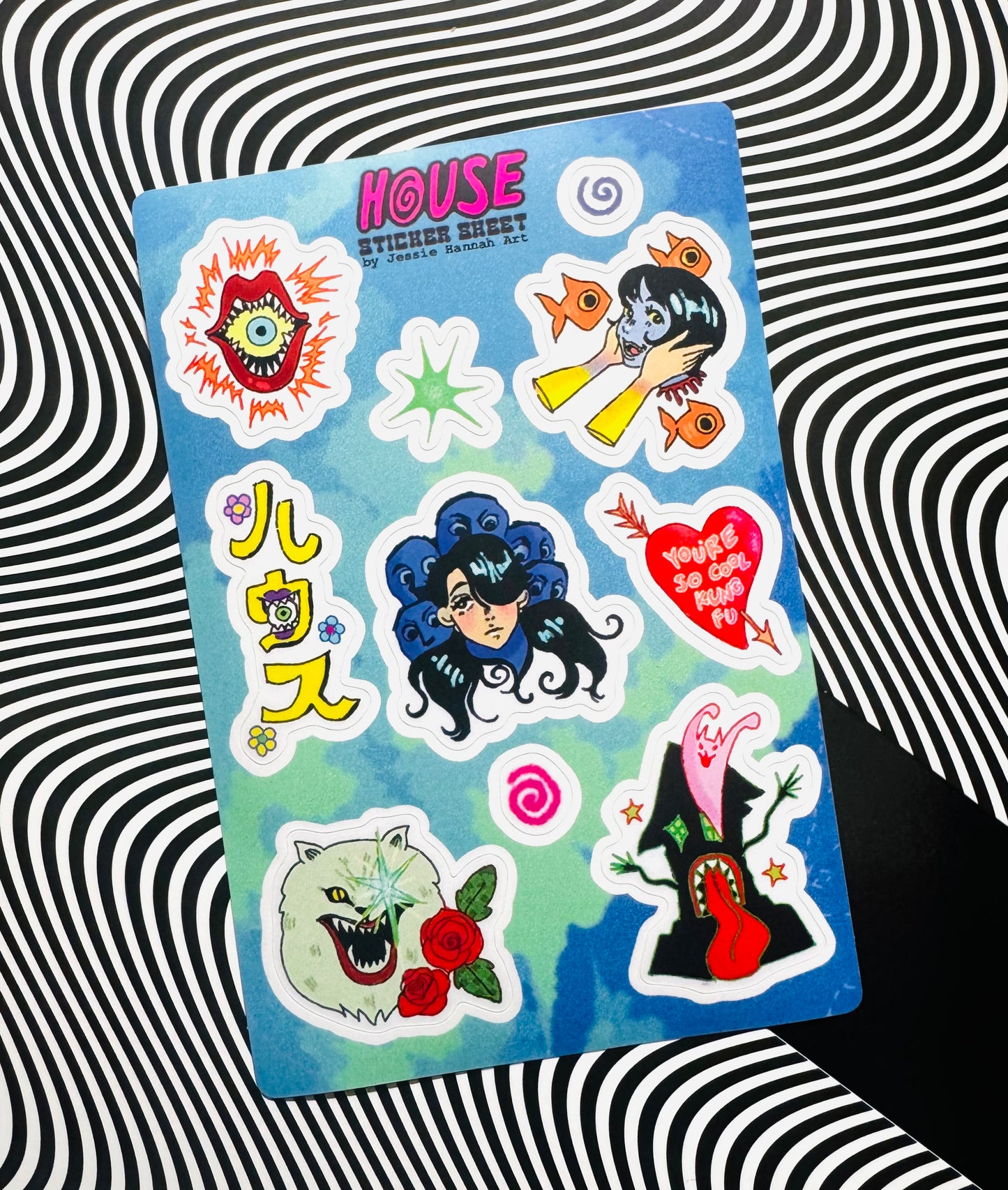 Hausu Sticker Sheet