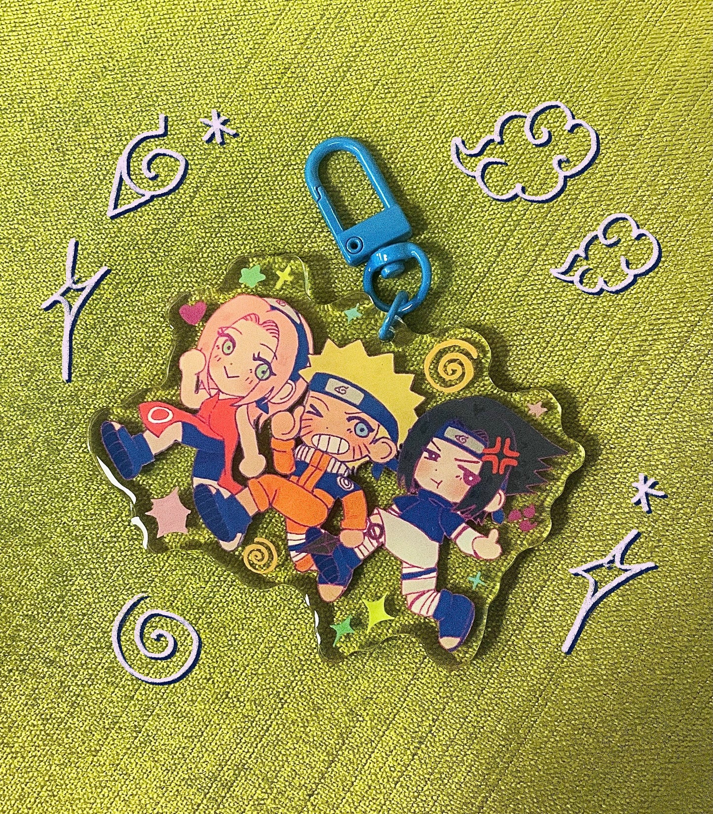 Team 7 ໑ Keychain