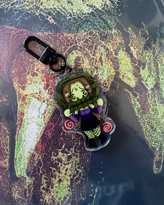 Reverse Beartrap Amanda Young Keychain