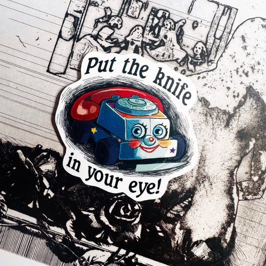 Skinamarink Toy Phone Sticker