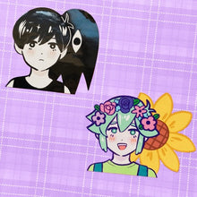 Load image into Gallery viewer, Omori &amp; Basil Vinyl Decal Stickers