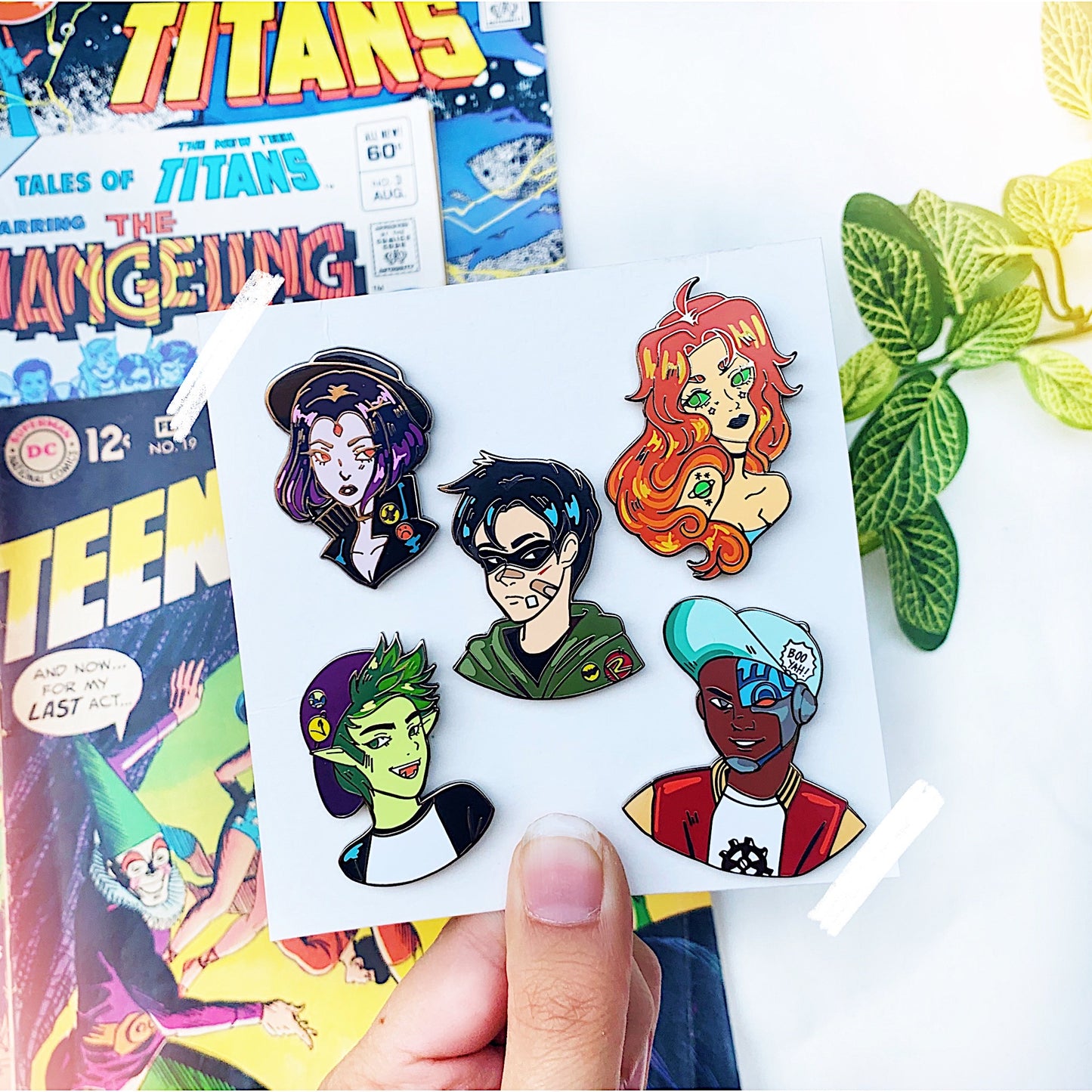 Teenage Heroes Enamel Pins