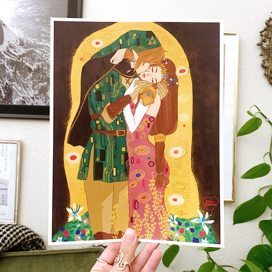 The Kiss of Hyrule Print