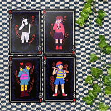 Load image into Gallery viewer, Pixel RPG Kids Playing Card Mini Prints