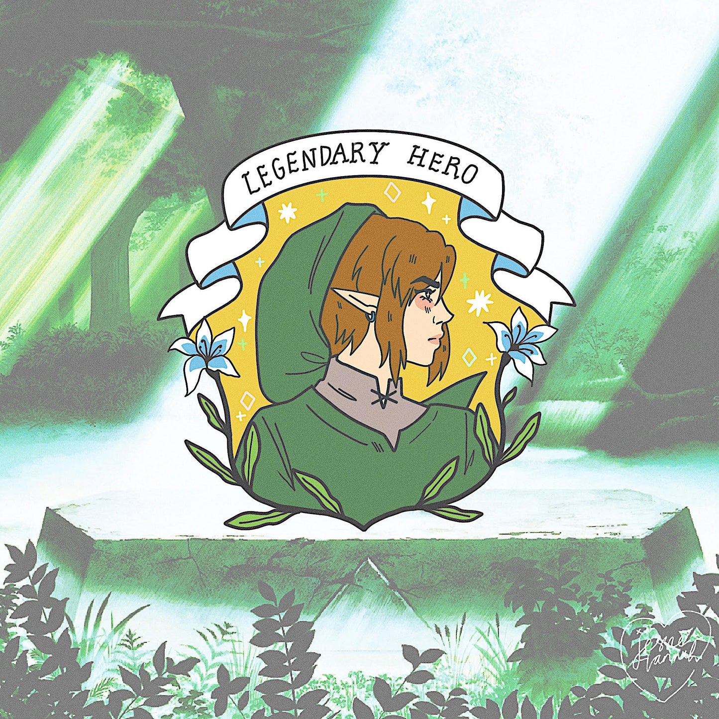 Legendary Hero Enamel Pin